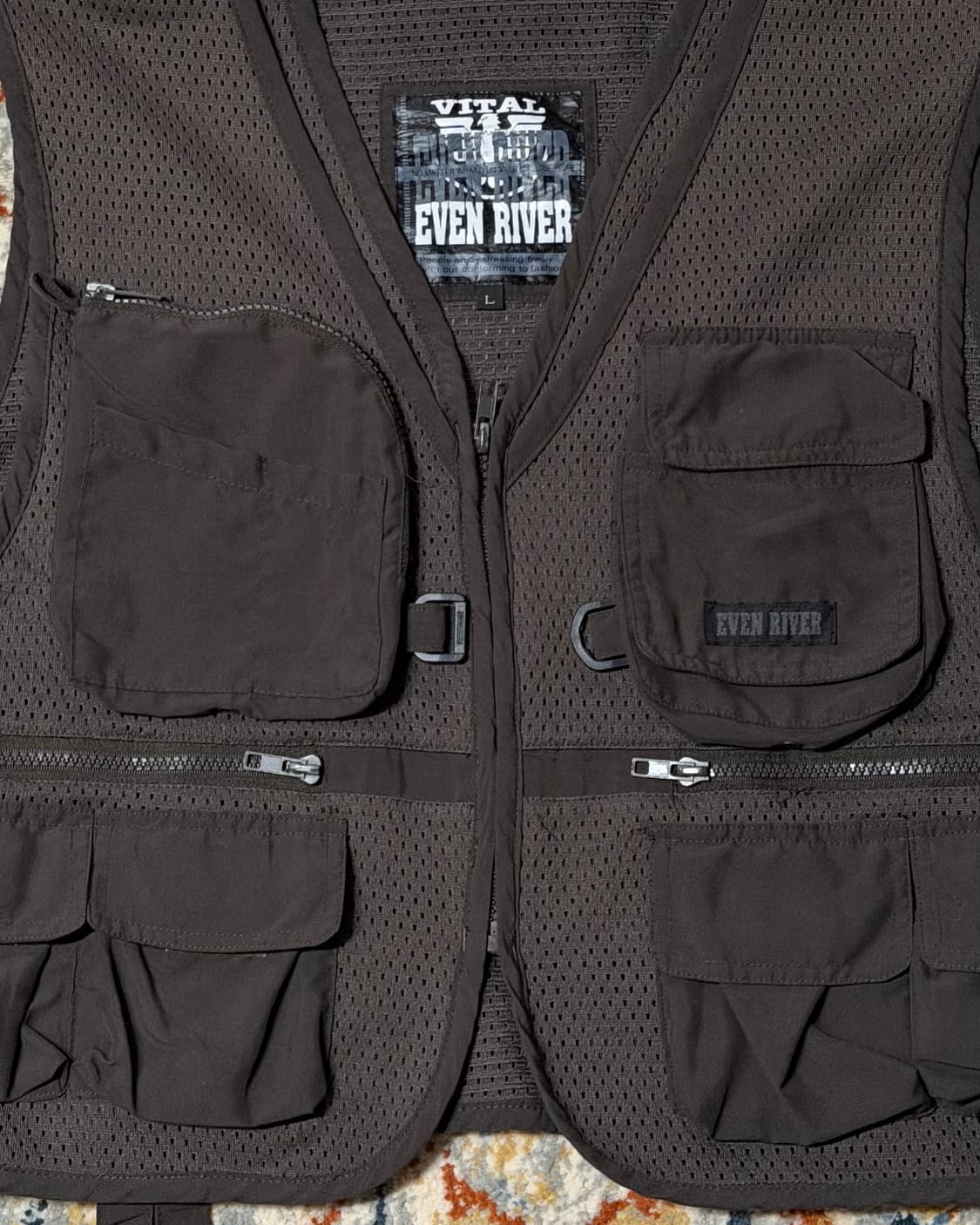 EVENRIVER work vest 빈티지 워크 베스트 상품이미지4