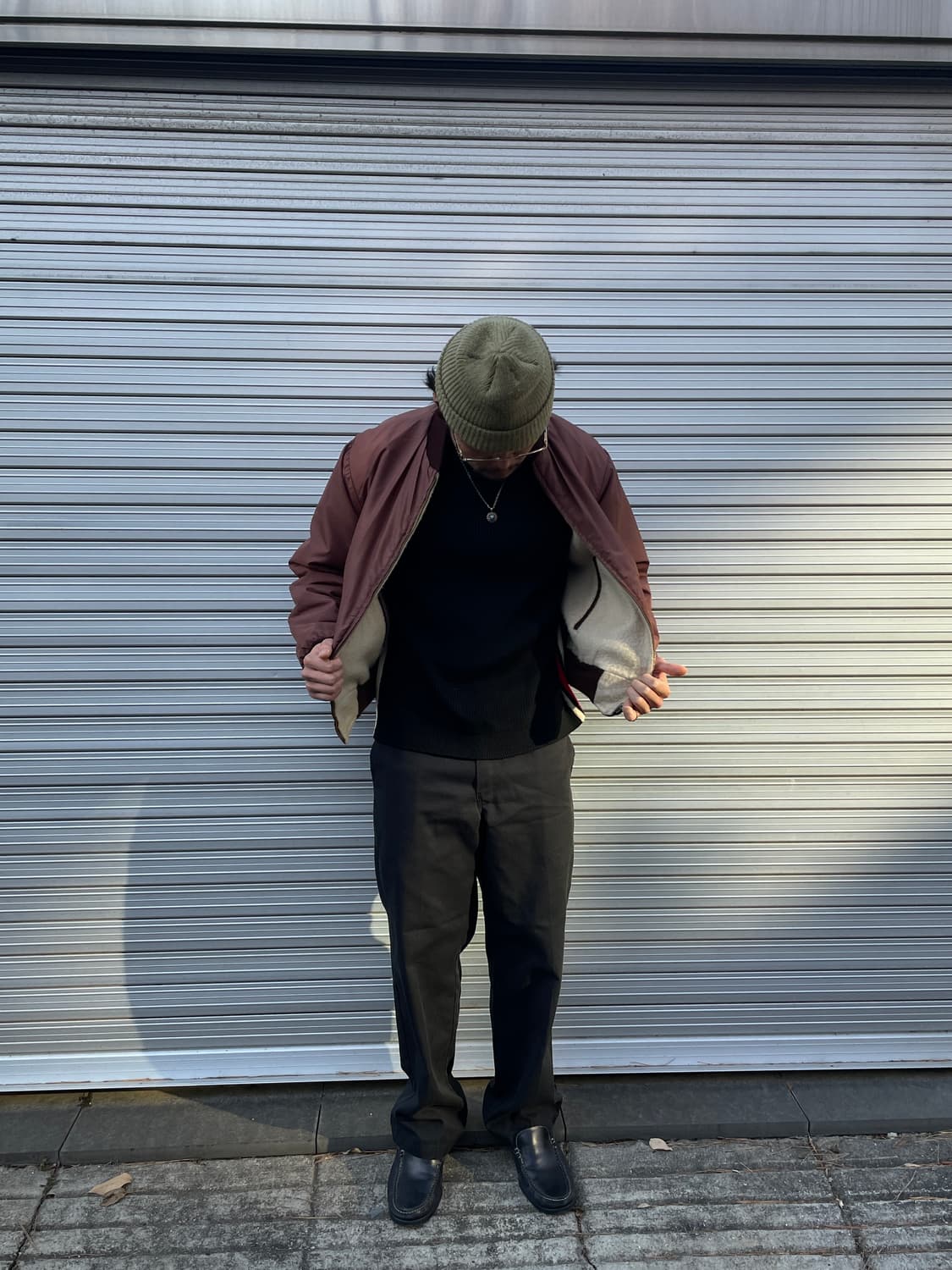 50-60s Weathercrest Riversible Bomber 상품이미지8