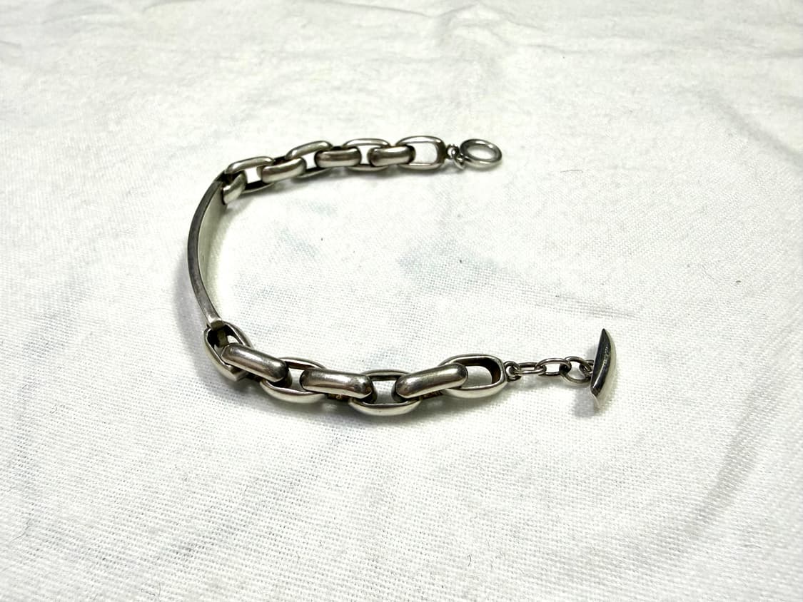 ID 실버 체인 팔찌 상품이미지2