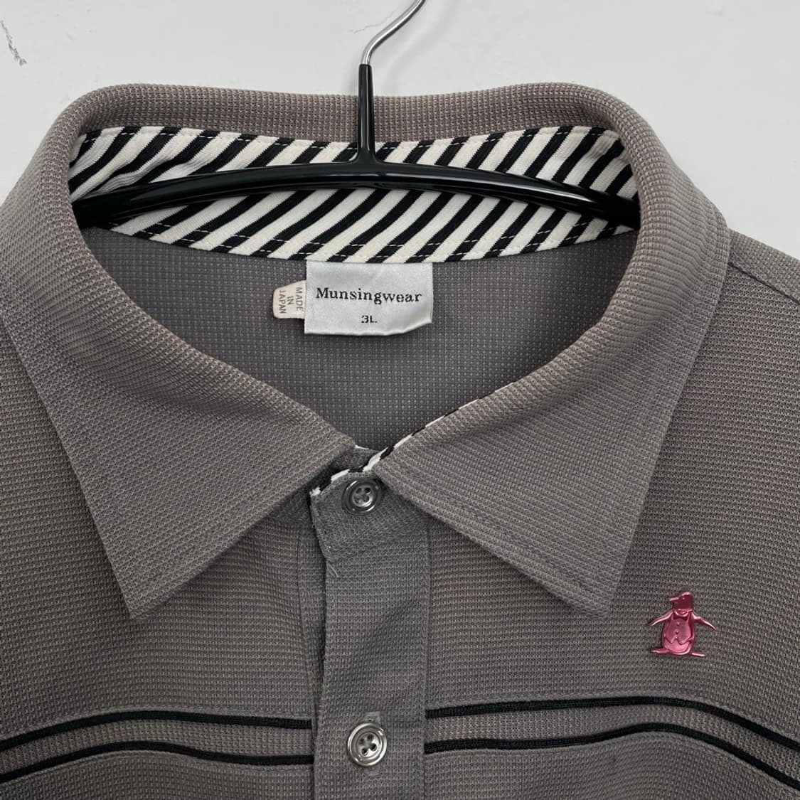 먼싱웨어 재팬 토프 페이크 레이어드 긴팔 카라티 110(3L) 상품이미지2