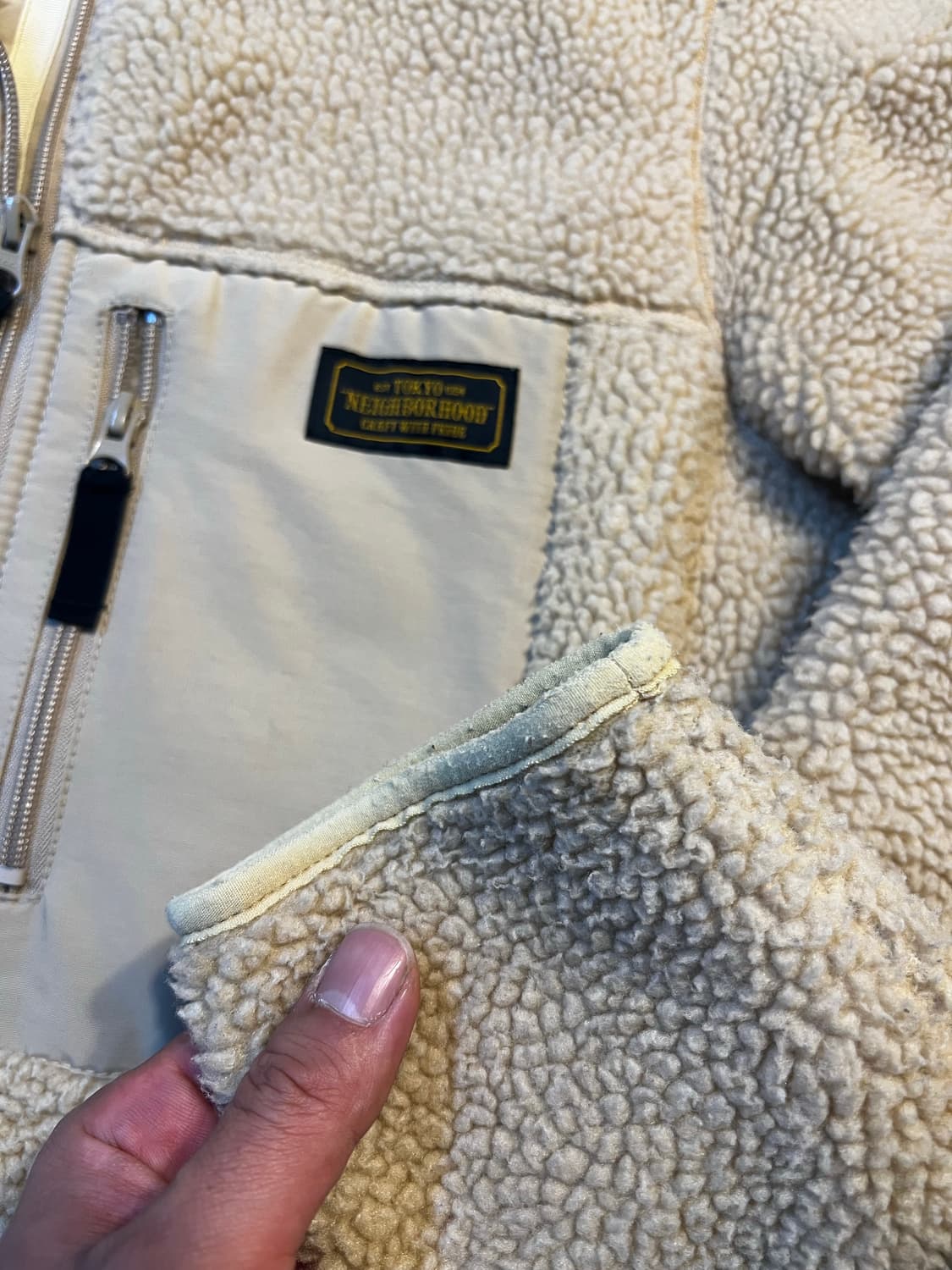 네이버후드 플리스 자켓  상품이미지4