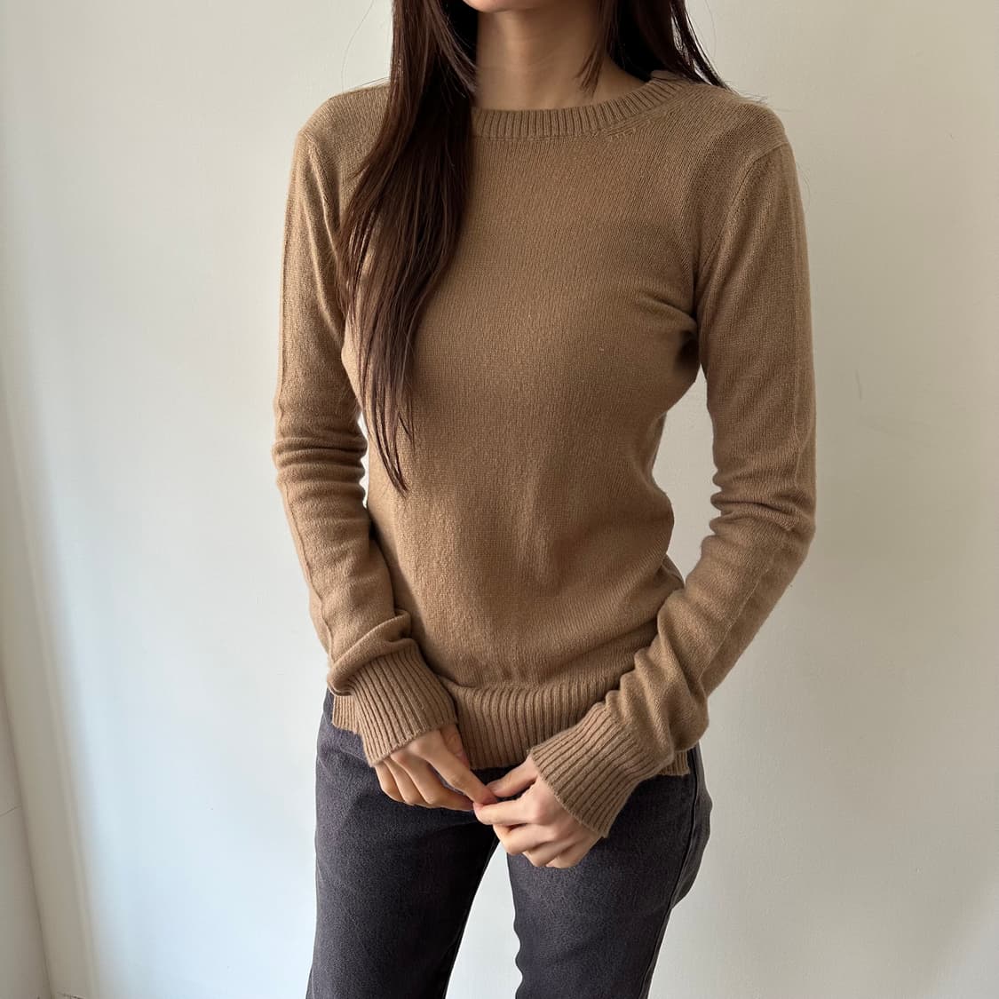 프라다 prada 캐시미어 니트 블라우스 상품이미지2