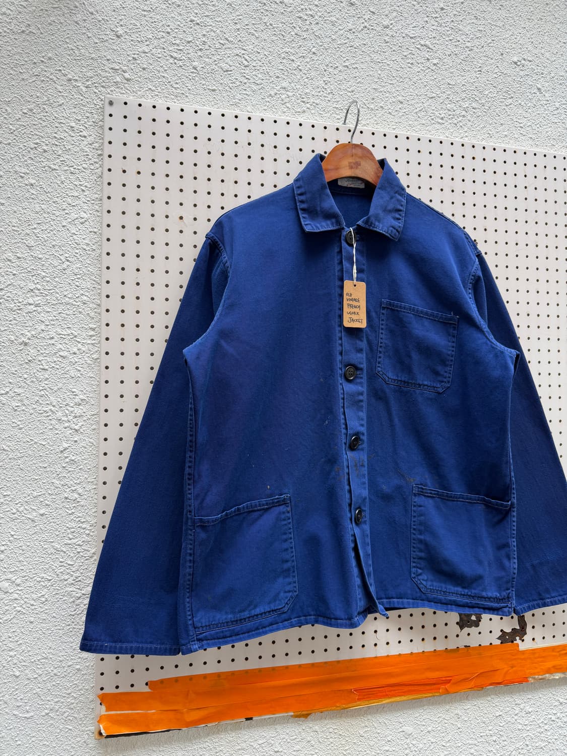 1970s FRIENDSHIP FADED NAVY 빈티지프렌치워크자켓 상품이미지4