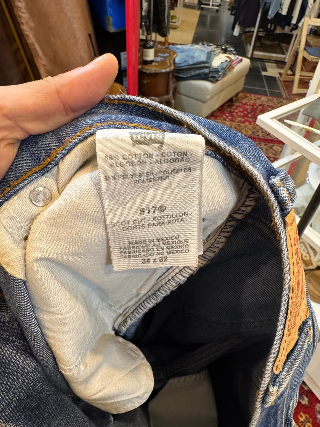 리바이스 517 부츠컷 34in 상품이미지9