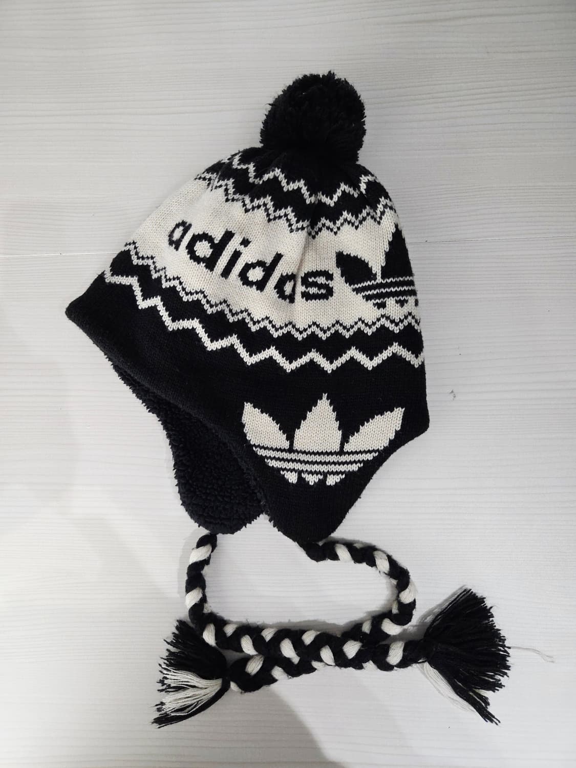 아디다스 오리지널 트레포일 귀도리 니트 비니 상품이미지3