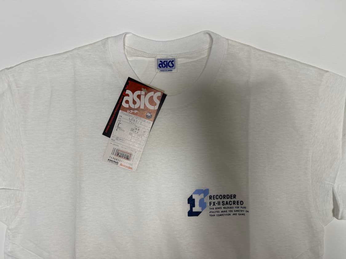 아식스 90s 올드 그래픽 반팔 티셔츠 3번 빈티지 ASICS OLD 상품이미지2