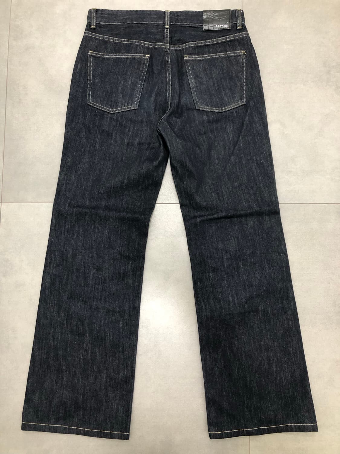 세비지 savage 부츠컷 데님팬츠 청바지 L 상품이미지3