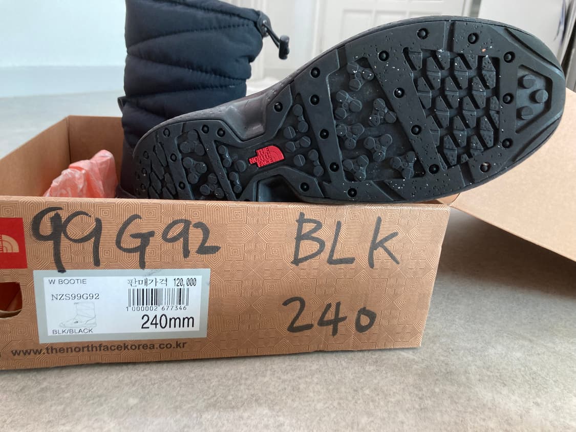 노스페이스 구스 패딩부츠 240 상품이미지4
