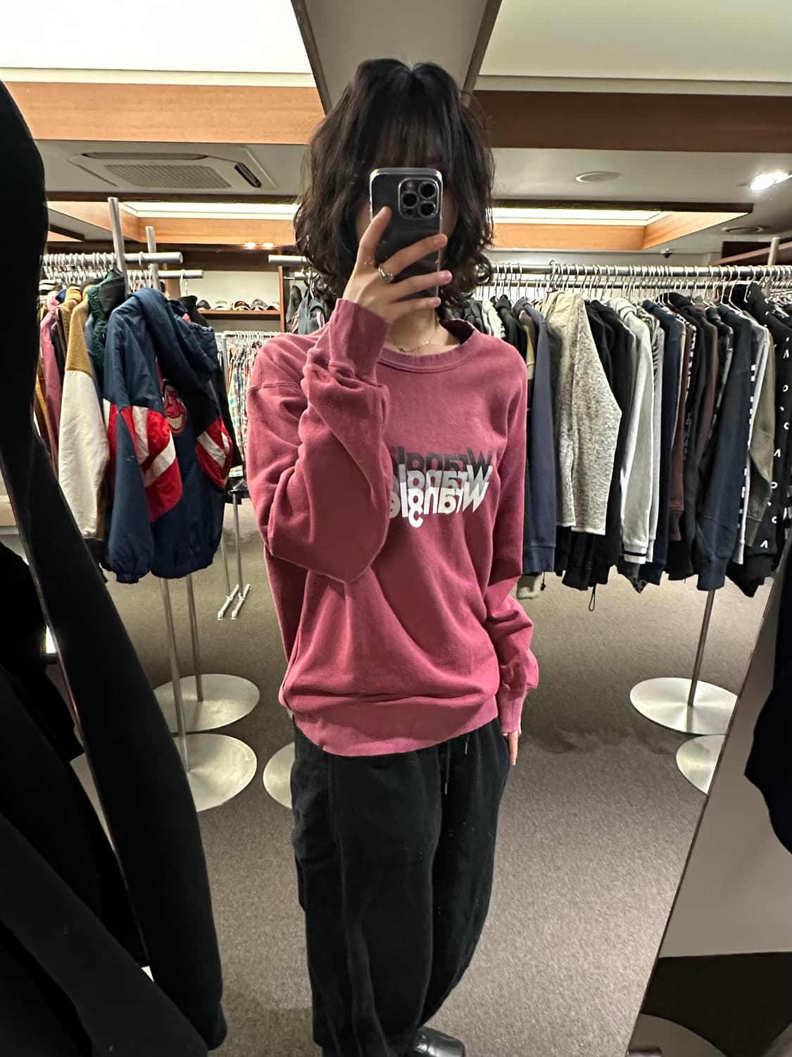 L)Wrangler Retro 빅로고 스웻셔츠 상품이미지2