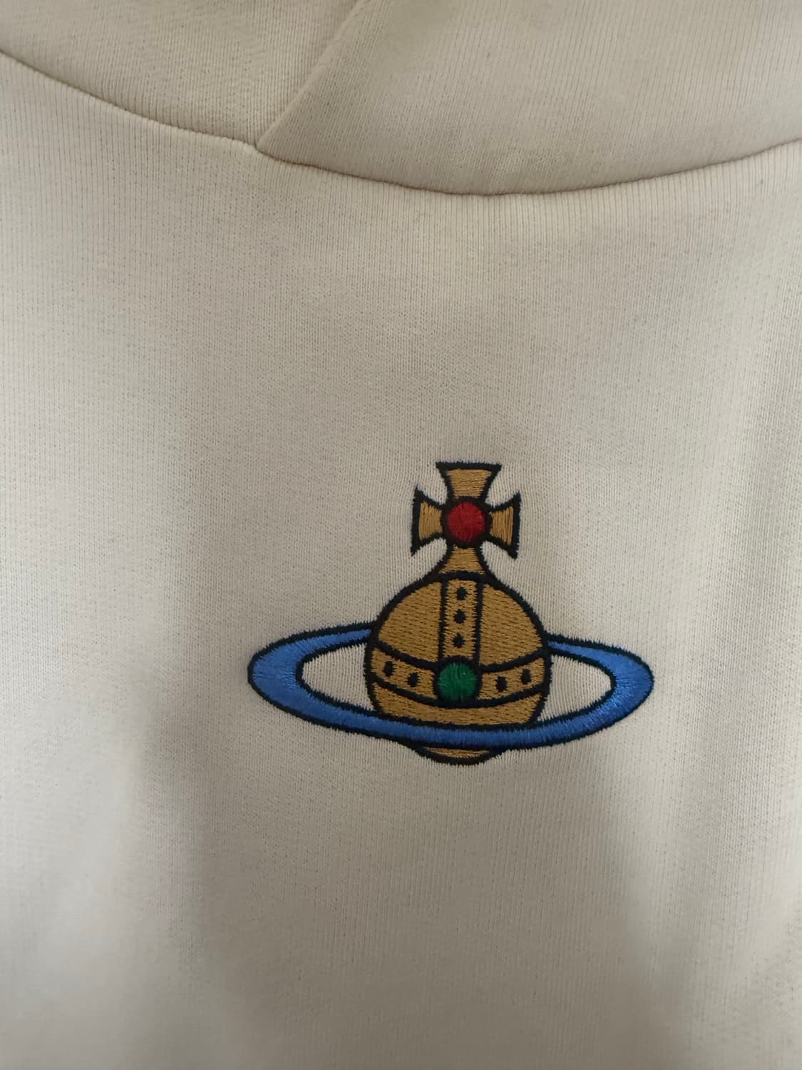 비비안 웨스트우드 로고 풀오버 후드티 L 상품이미지2