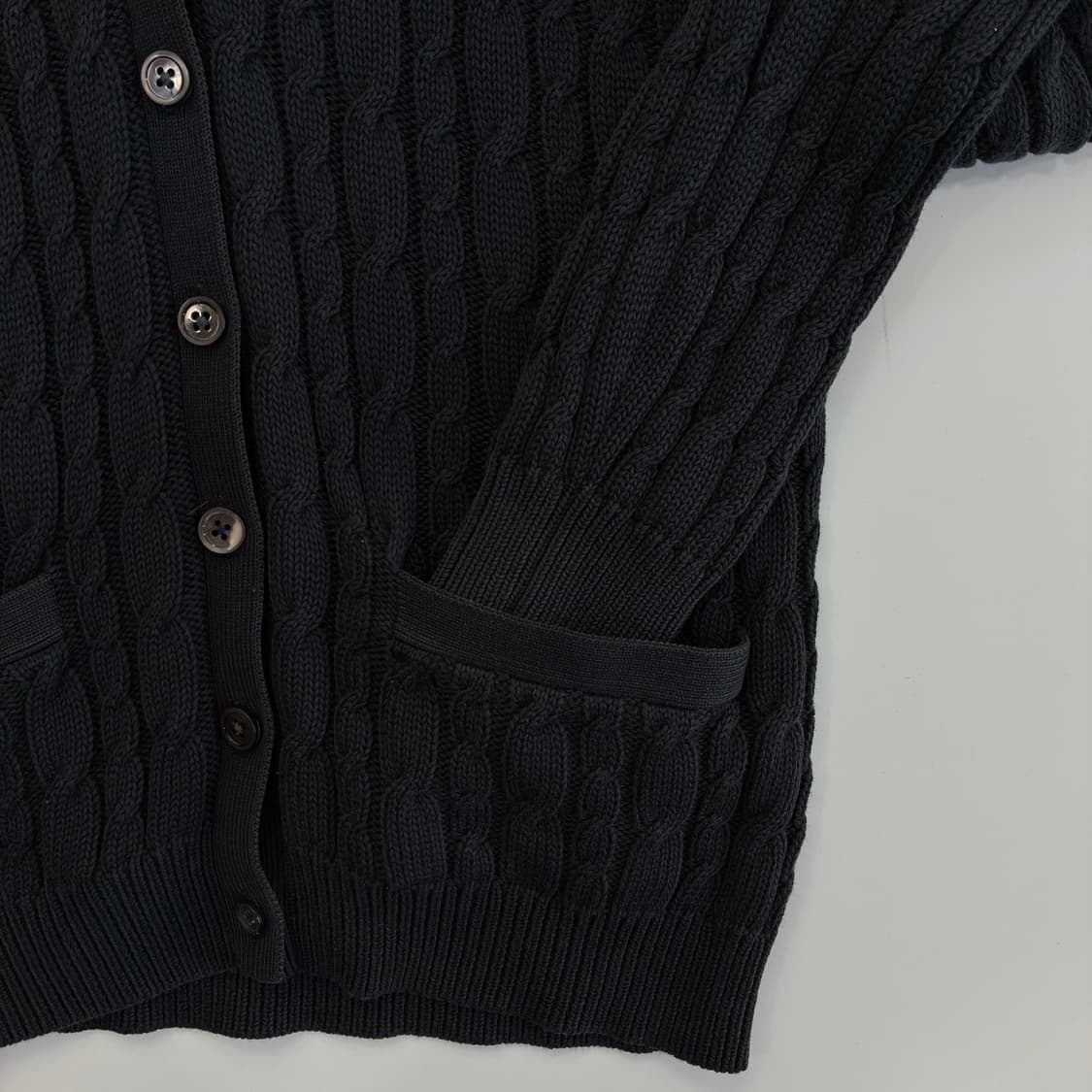 Polo  랄프로렌 스포츠 자수 꽈배기 니트가디건  상품이미지4