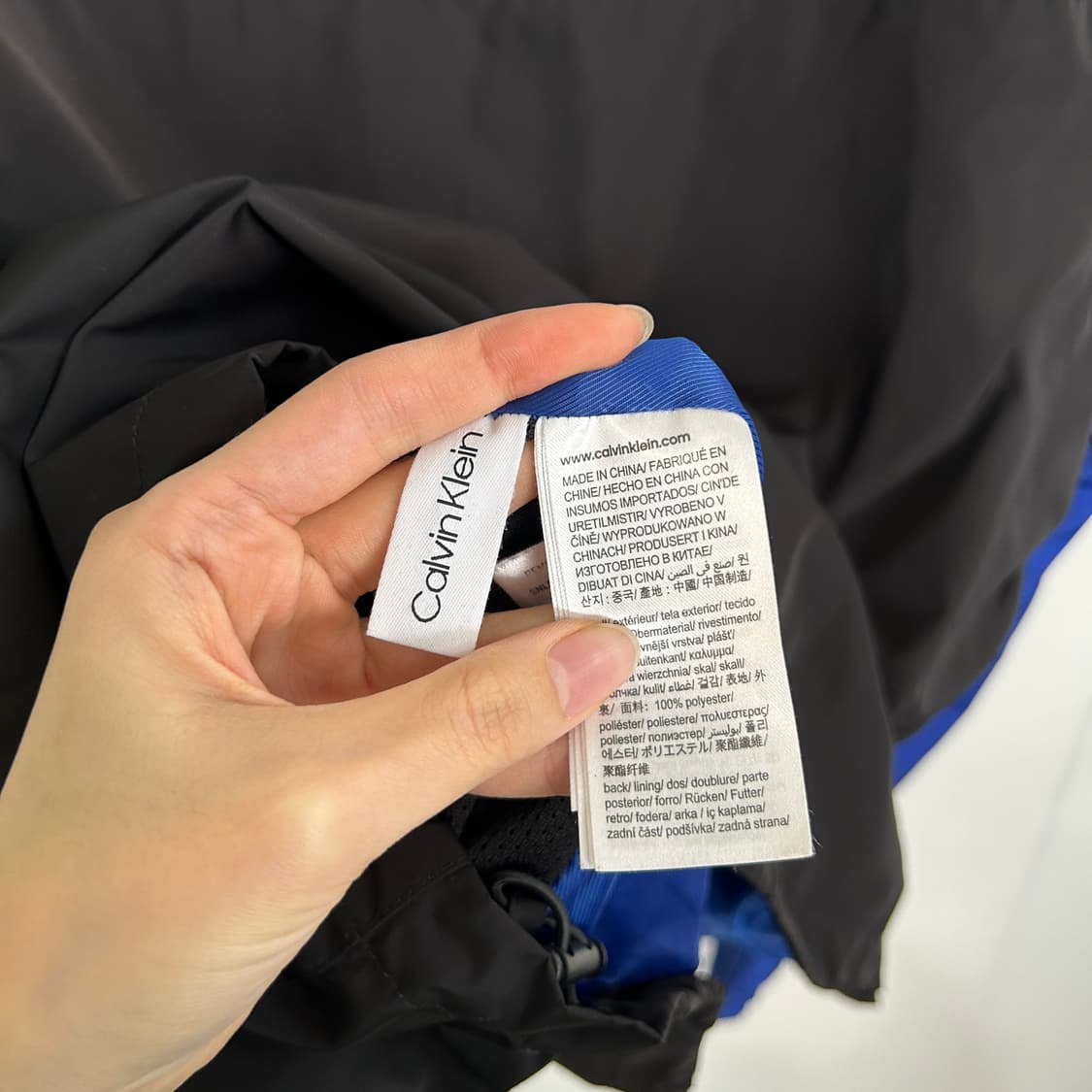 켈빈클라인 남성 바람막이 100 상품이미지4