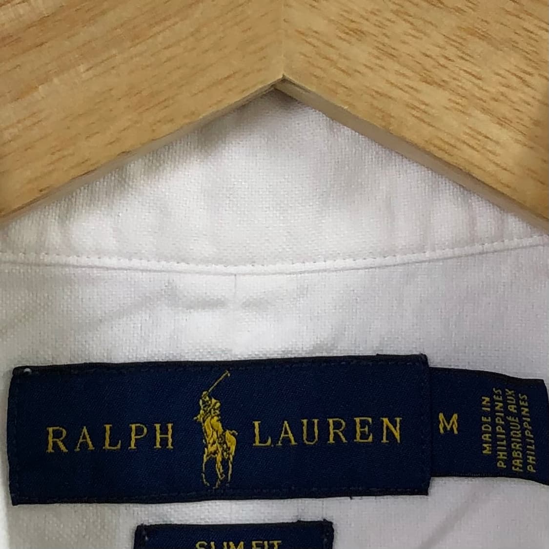 M 폴로 옥스포드 화이트 셔츠 상품이미지3