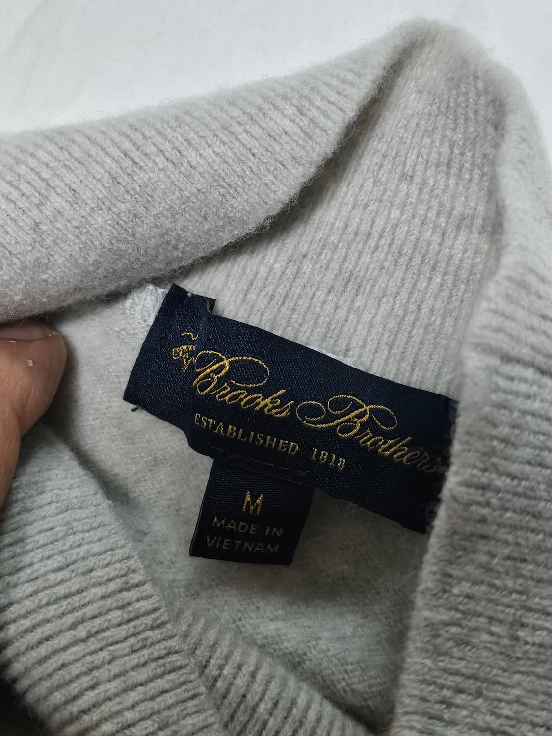 브룩스브라더스 울100 니트 스웨터 M 상품이미지4