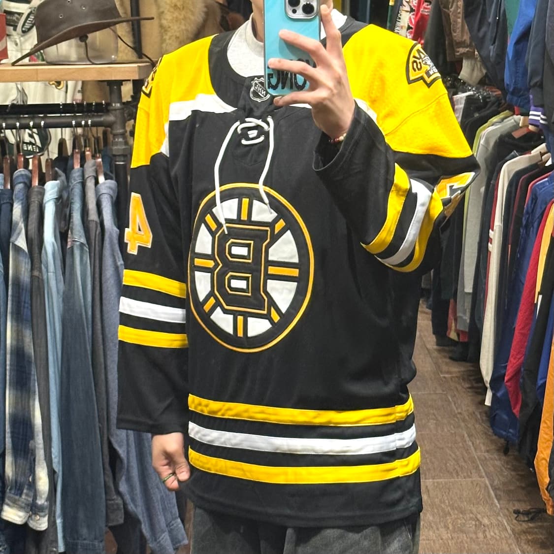 [HI] 아디다스 NHL 긴팔 하키티 블랙 상품이미지3