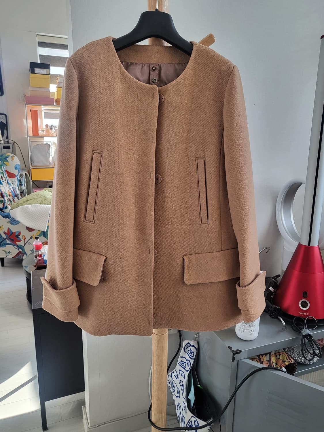 굿!ZOOC 여성 울 코트 55사이즈 상품이미지1