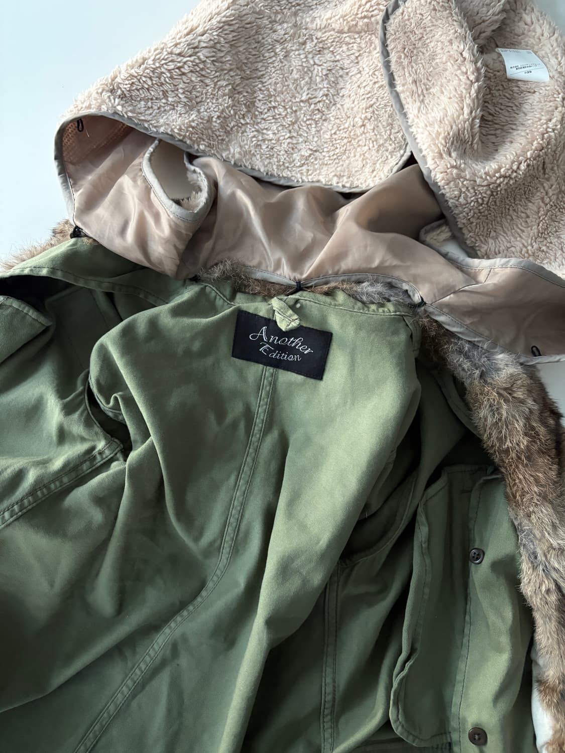 어나더 에디션 퍼 야상 상품이미지8