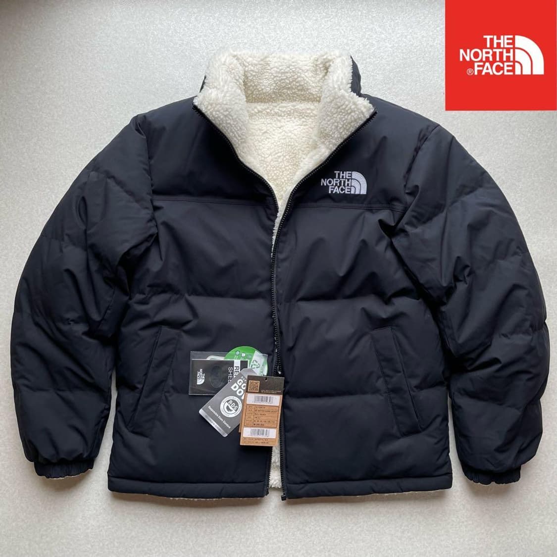 노스페이스 비 배러 리버시블 플리스 패딩 상품이미지2