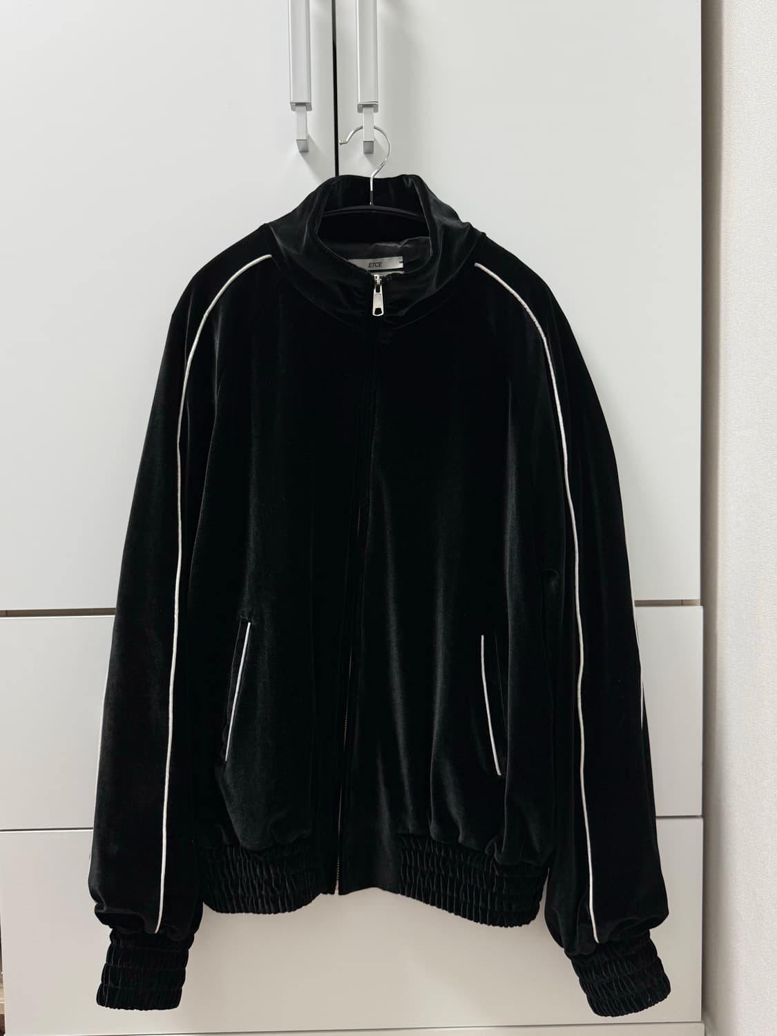 이티씨이 ETCE VELVET TRACK JACKET 상품이미지2