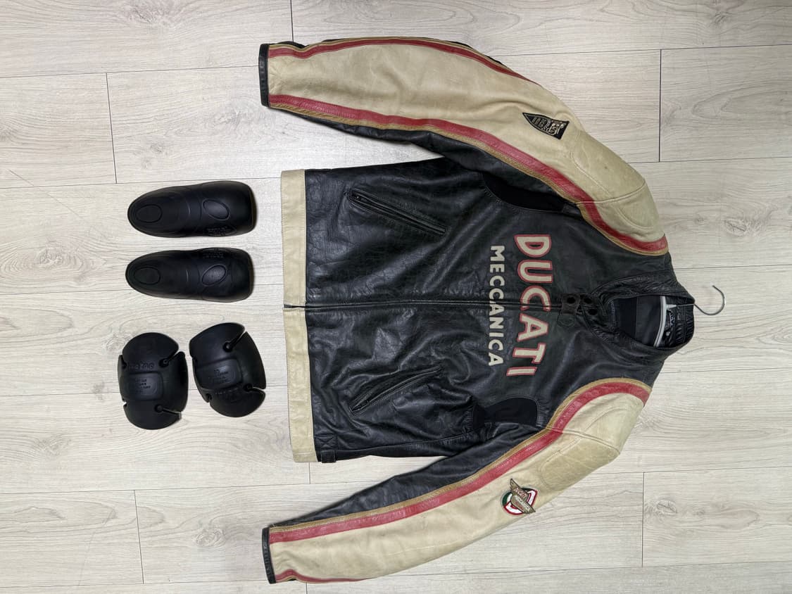 Ducati Meccanica Leather Jacket 빈티지 상품이미지4