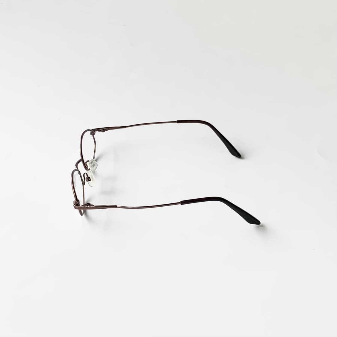 897 데드스탁 빈티지 브라운 소형사이즈 클래식 픽키안경 상품이미지4