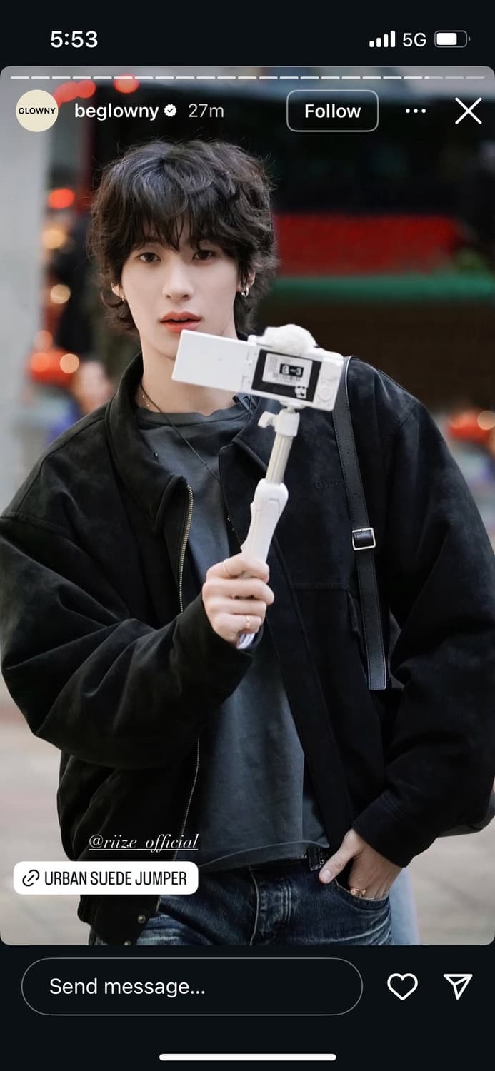 글로니 urban suede jumper 스웨이드자켓 무스탕 라이즈앤톤 상품이미지2