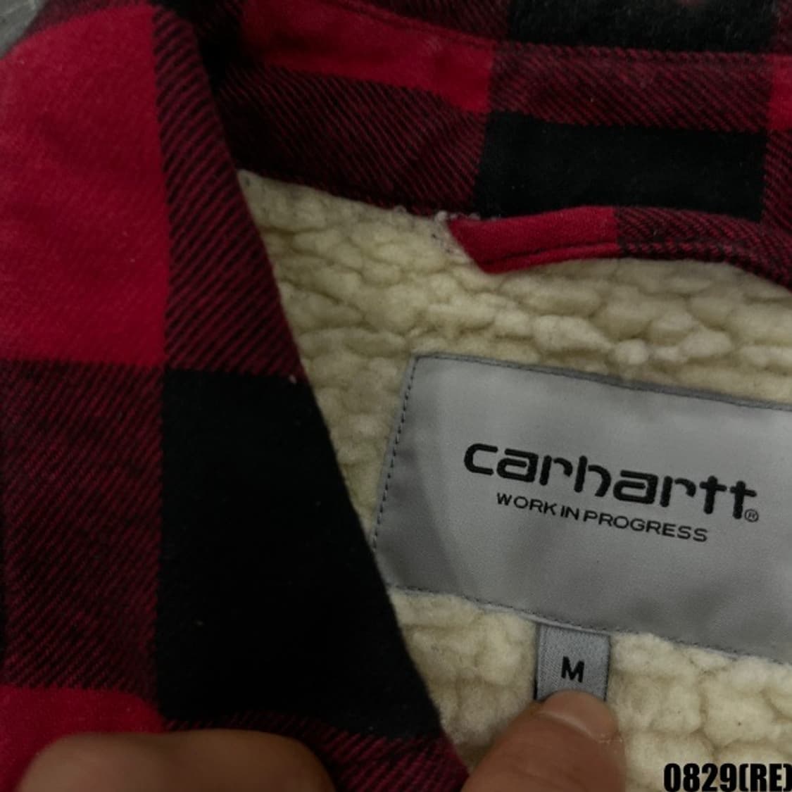 칼하트 WIP 체크 자켓 105 상품이미지3