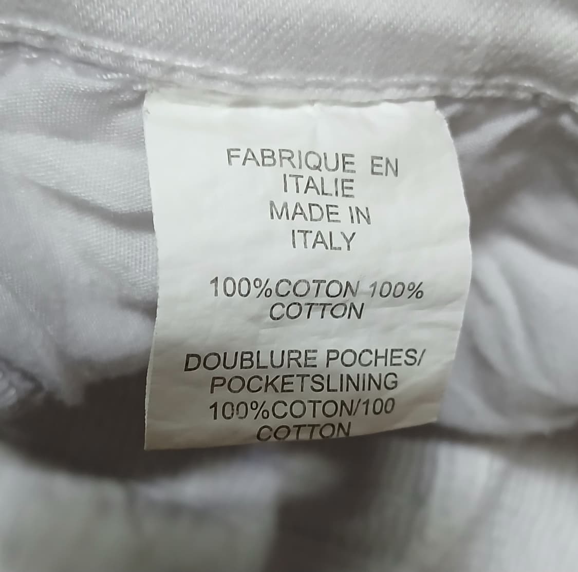 [이태리] 발망 BALMAIN 쿼드러플 지퍼 바이커 팬츠 화이트 상품이미지4