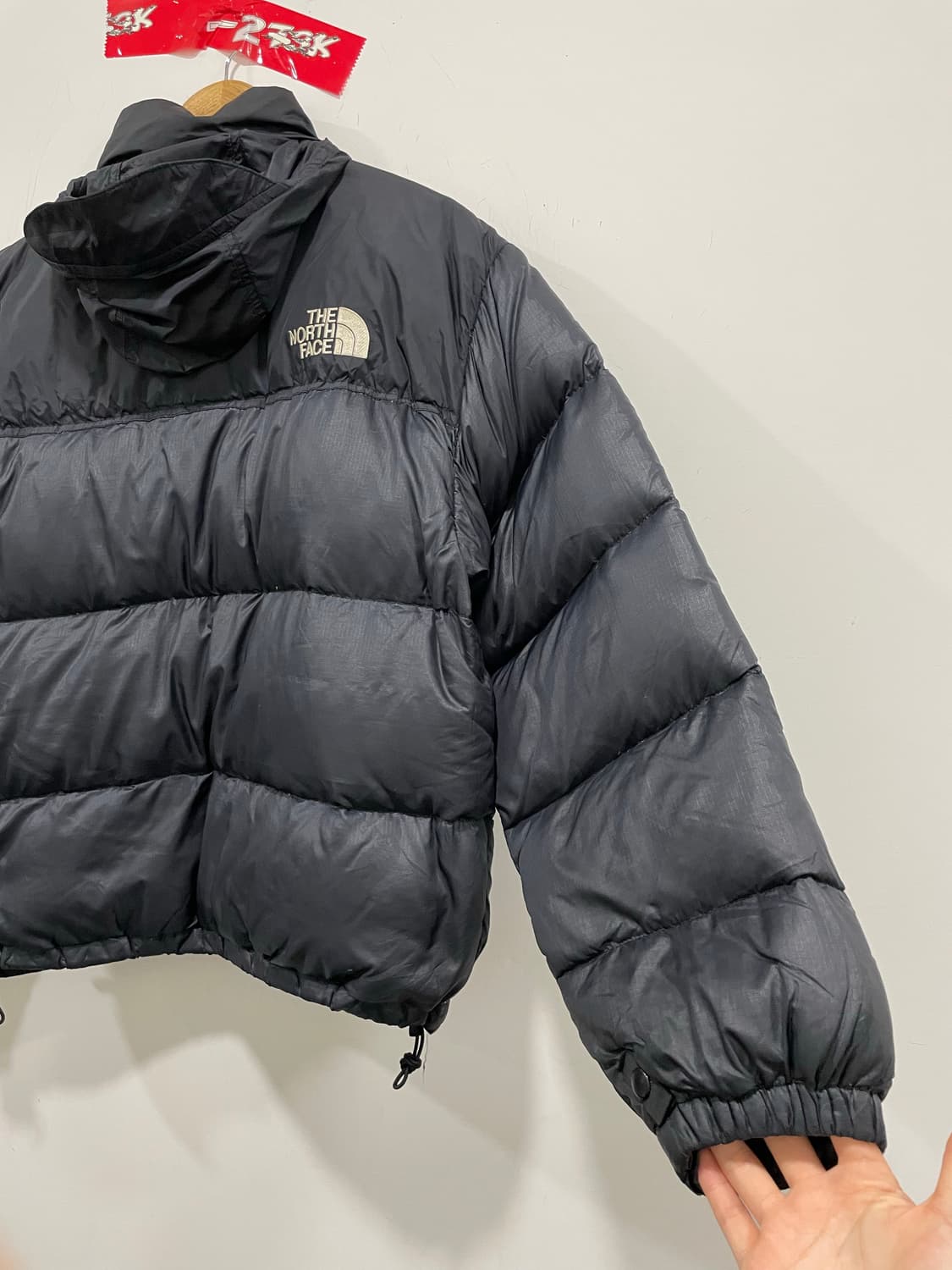 (빈티지)90‘s The North Face 노스페이스 눕시 패커블 패딩 상품이미지7