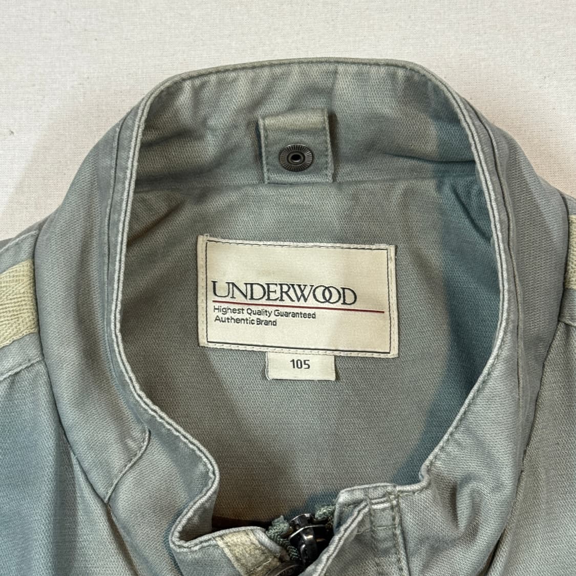 XL) UNDERWOOD 코튼 해링턴 자켓 상품이미지7