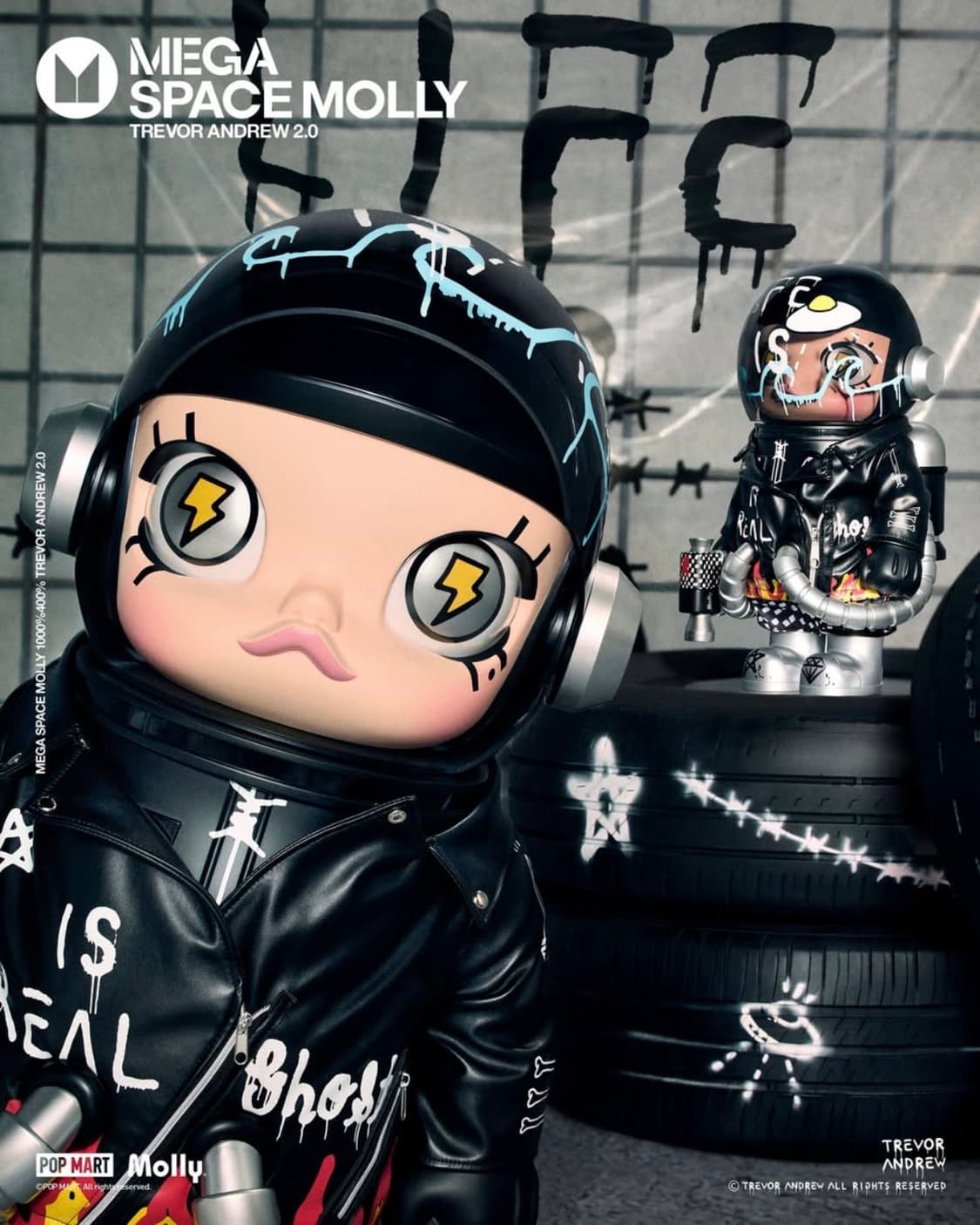 [400%] 팝마트 메가 스페이스 로얄 몰리 트레버 앤드류 400% 상품이미지4