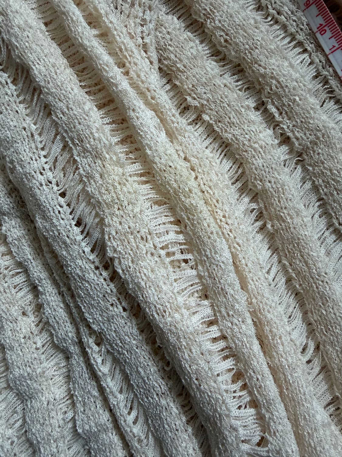 H&m Ladder-stitch-look Knit top 스티치롱탑 s 상품이미지5