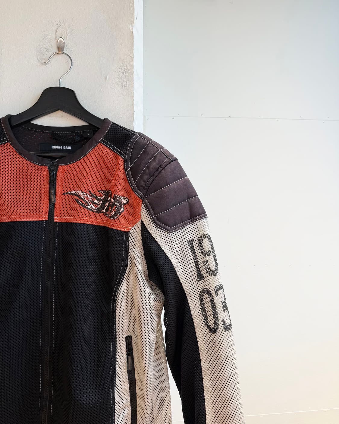 할리데이비슨 컬러블록 메쉬 라이더 자켓  상품이미지4