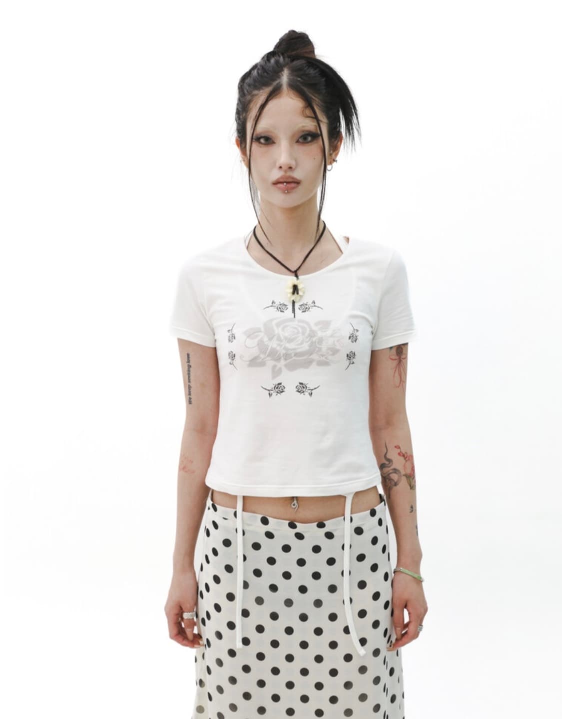 Halter layered sleeveless 상품이미지1
