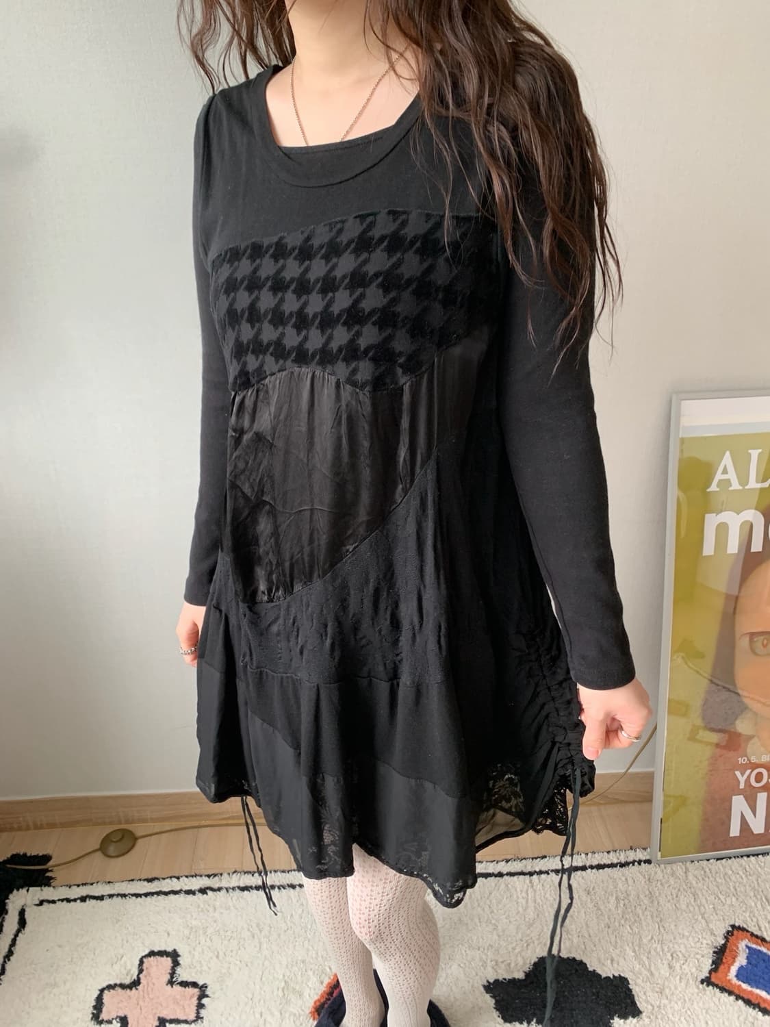 gomme, shirring dress 상품이미지3