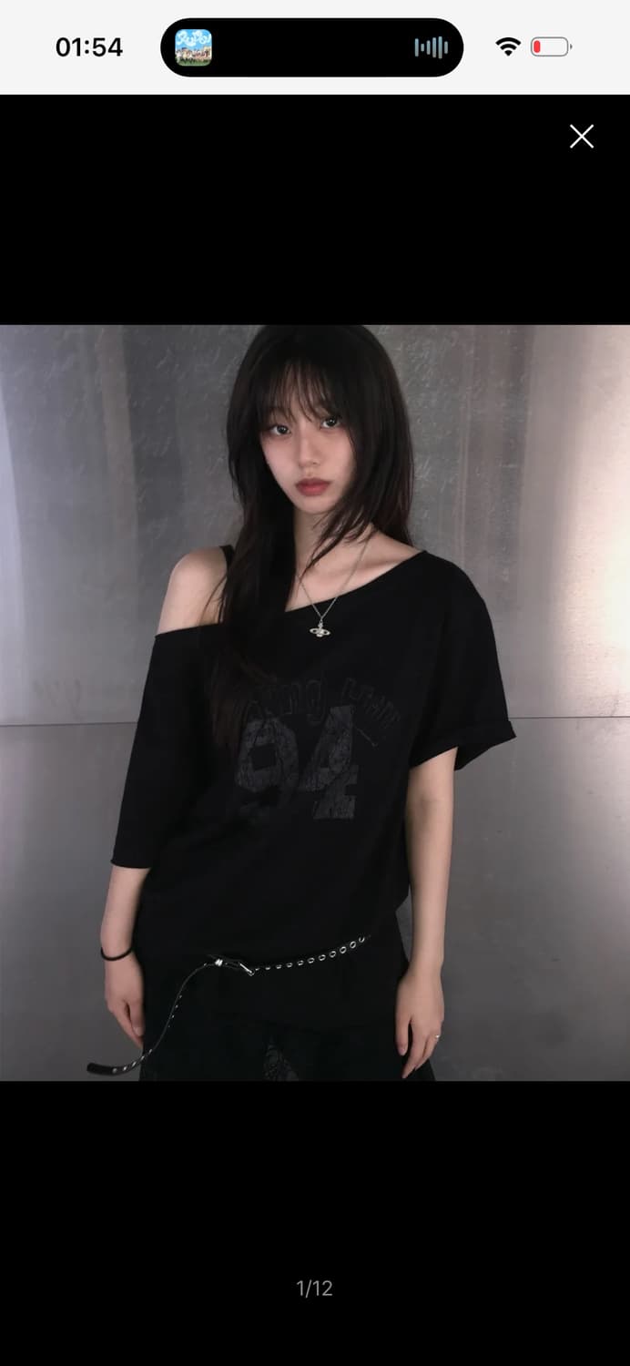 칙스 노팅힐 페미닌 원숄더 반팔 상품이미지1