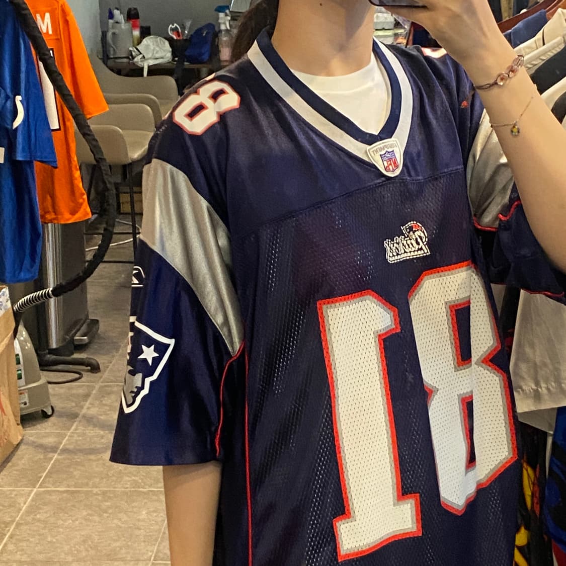 [NO.9] NFL 풋볼 져지 반팔티 네이비 상품이미지2