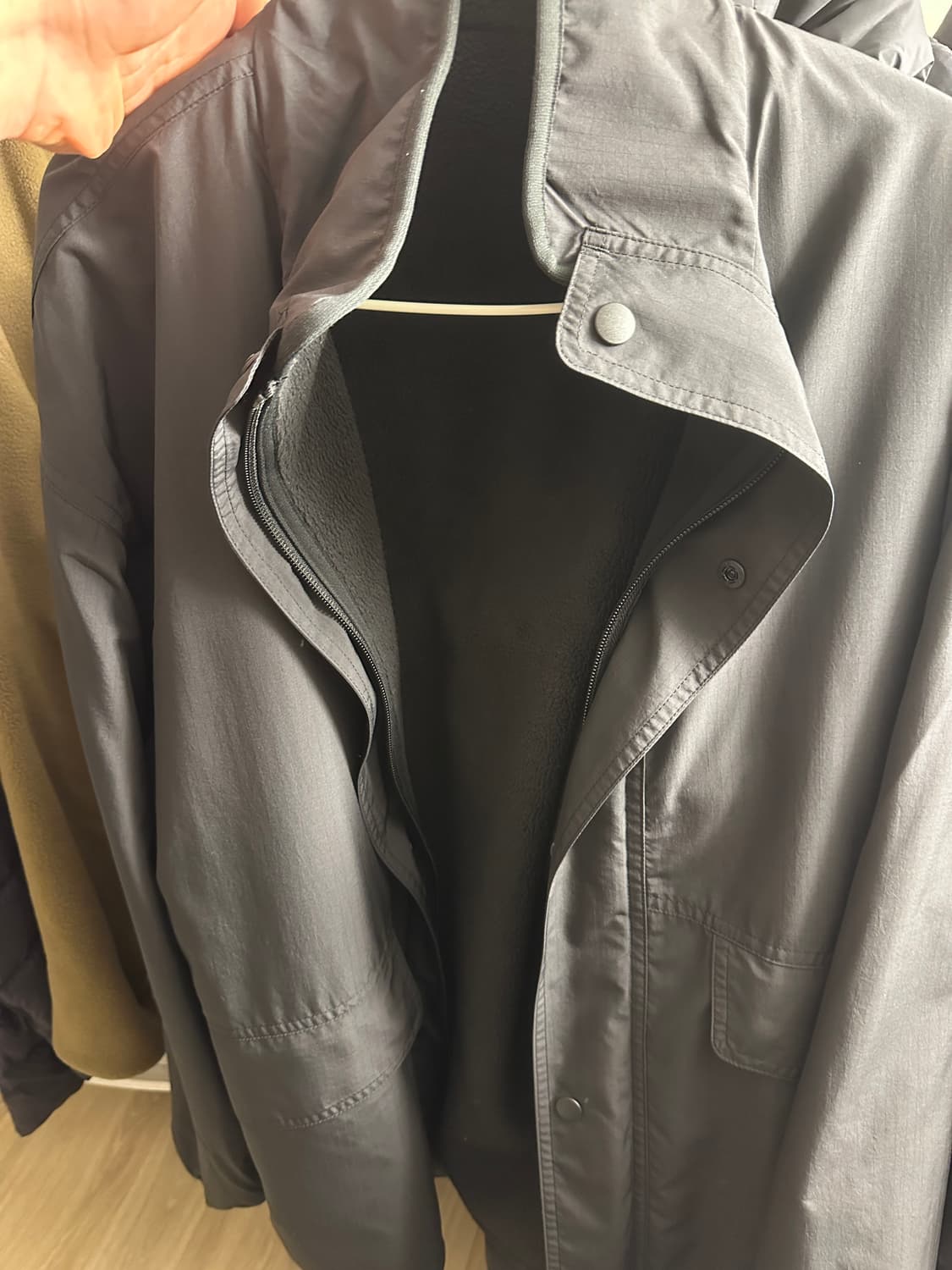 (L) 유니클로 U 리버서블 블랙 상품이미지1