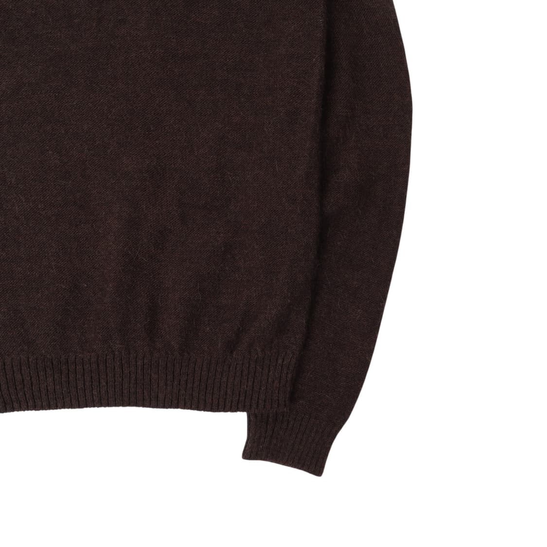 라코스테 다크브라운 울 알파카 모헤어 니트 상품이미지7