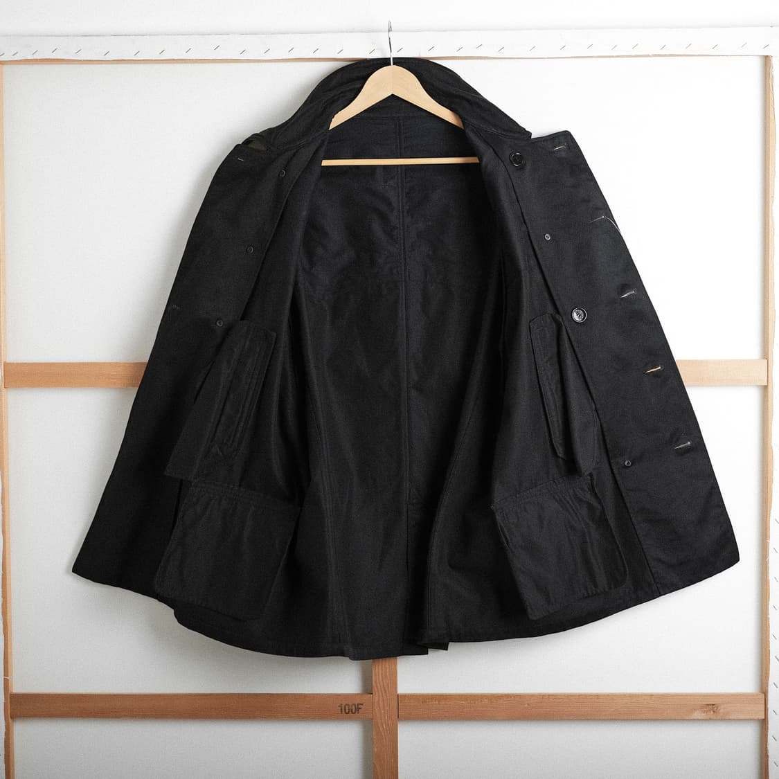 나이스네스 아론 블랙 피코트 L사이즈 Niceness 상품이미지10