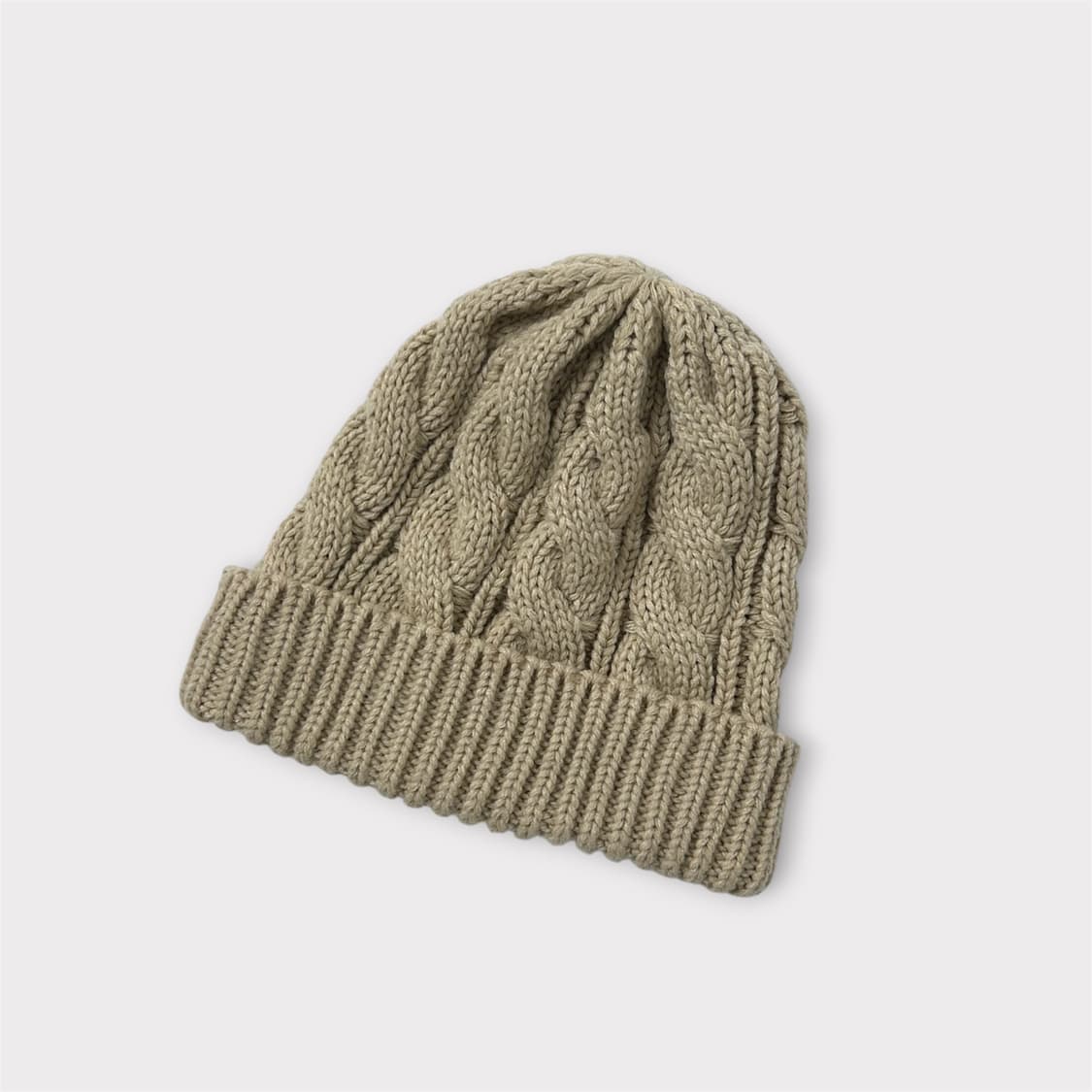 밀리밤 꽈배기 니트 비니 (1803) 상품이미지5