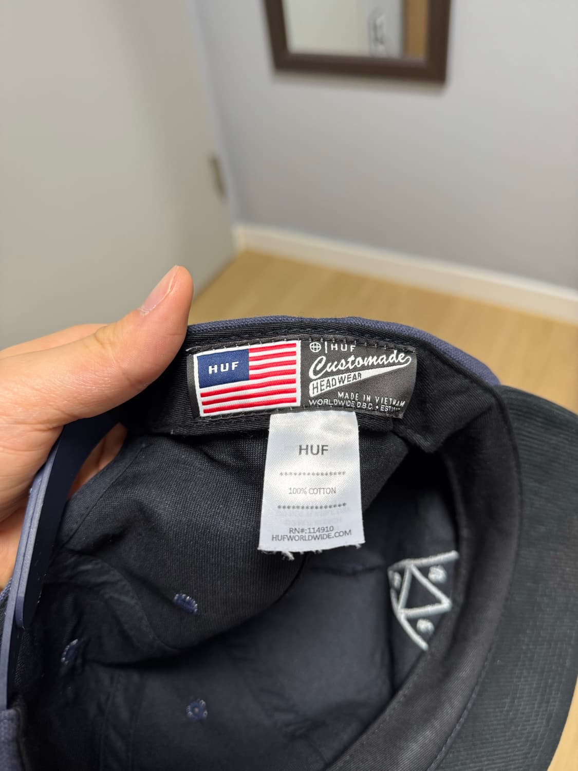 HUF 5패널 빈티지 캡 상품이미지3