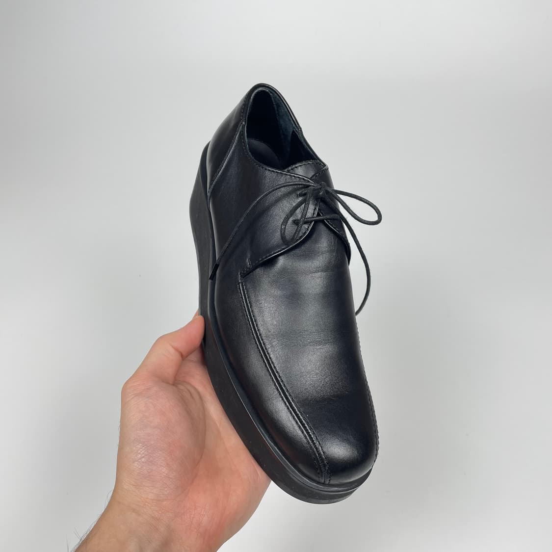 요지 야마모토 와이즈 플랫폼 더비 상품이미지5