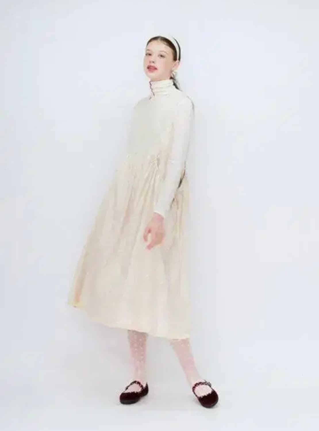 마가린핑거스 그레이스 자카드 원피스 상품이미지1