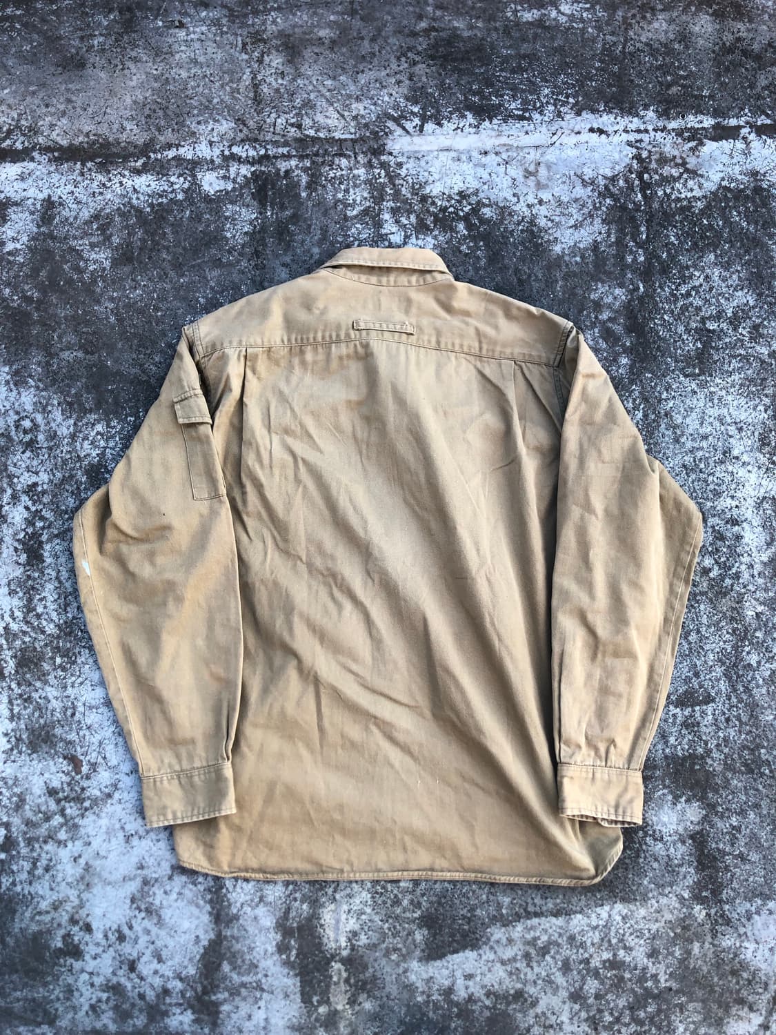 90s 올드 스투시 워크 셔츠 워크 자켓 상품이미지2