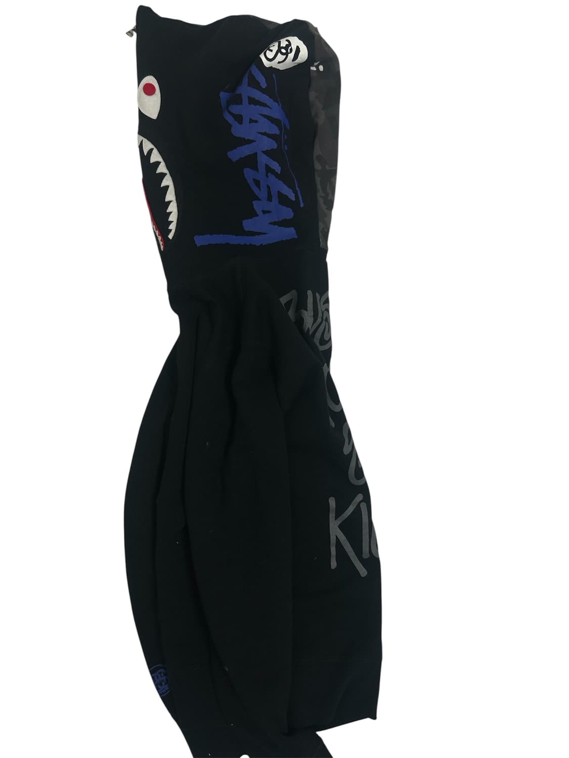 (초희귀) 스투시 베이프 콜라보 샤크후드 #1 상품이미지3