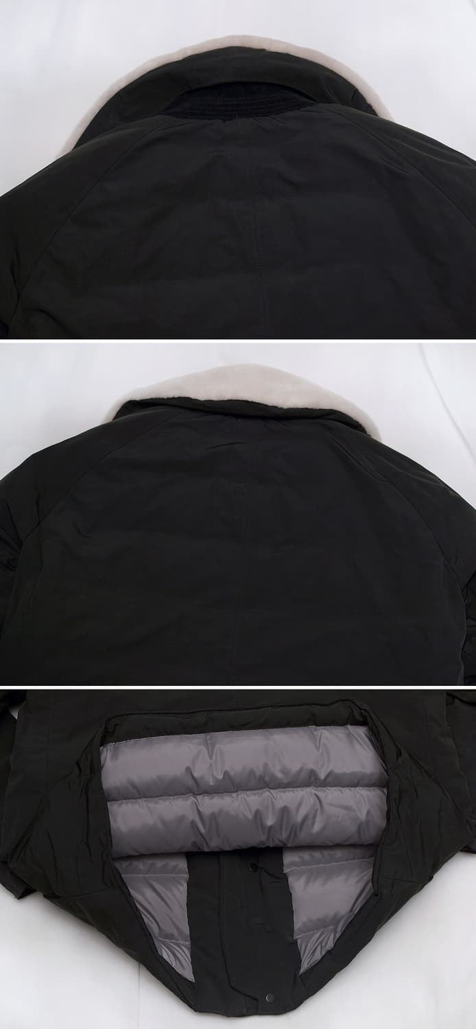 에피그램 양털카라 시어링 구스다운 패딩 자켓 (M 100) 상품이미지5