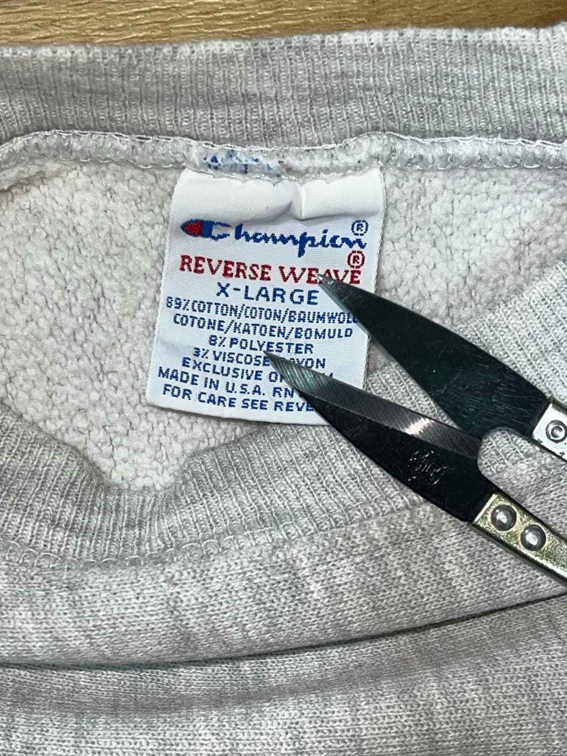 [XL] 90s 빈티지 챔피온 리버스위브 맨투맨 상품이미지3