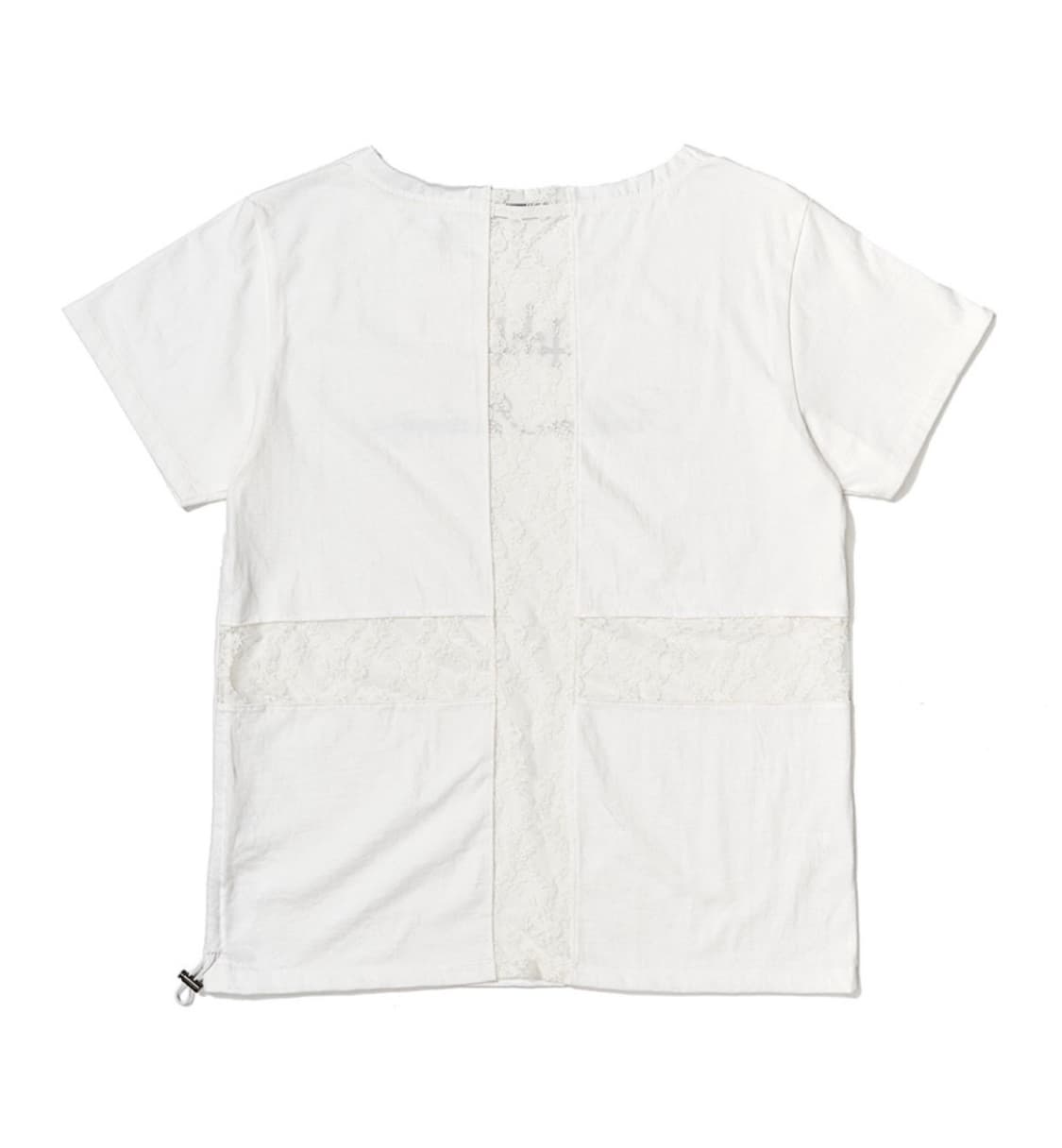 스키즘인듀싱 CROSS STRING T SHIRT WHITE 상품이미지2