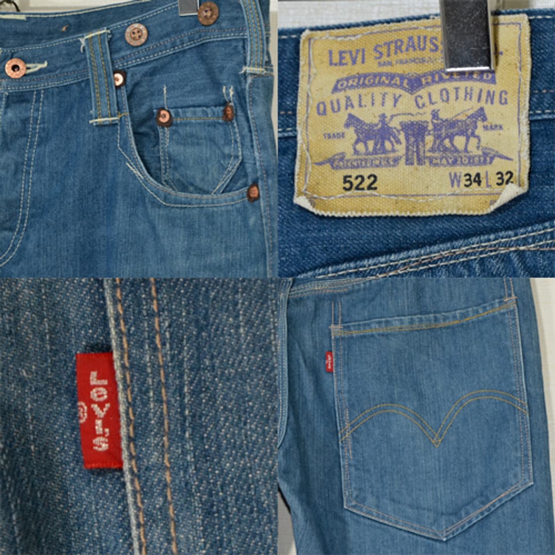 Levis 522 Slim Straight(서스펜더) 상품이미지3